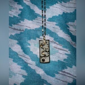 Gold Dragon Pendant Necklace